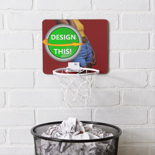 COOL! Mini Basketball Hoop - Custom (In Situ)