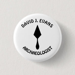 Cool Minimalist Trowel With Your Job And Name Button