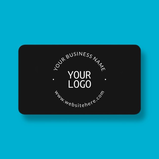 Cool minimalistic template  | black business card (Creator Uploaded)