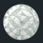 Cool Mint Geometric Deco Cube Pattern Dartboard With Darts<br><div class="desc">This abstract,  geometric cubed pattern will add vibrance and classic flair to any home or office decor. Always ready for you to personalize with your name and/or your loved one's name,  as well.</div>