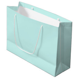 Cool Mint Wedding  Large Gift Bag