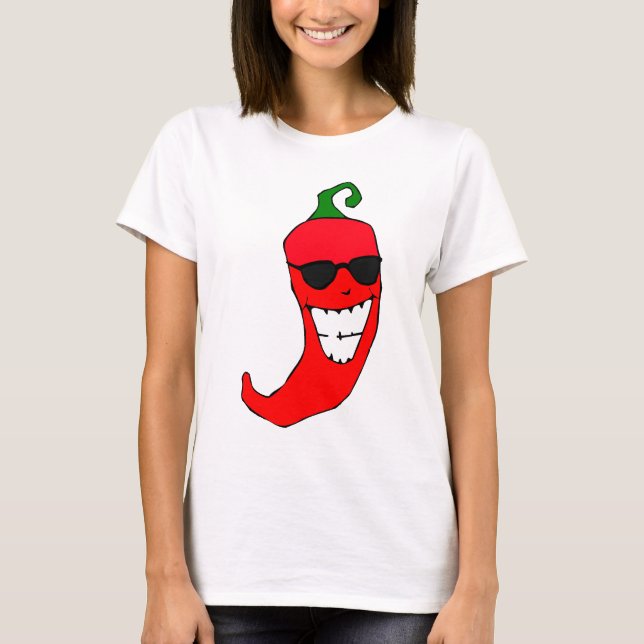 Cool Mister Red Hot Pepper T-Shirt (Front)