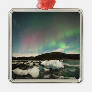 Cool Mix Aurora Metal Ornament