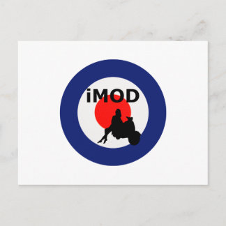 Cool mod postcard