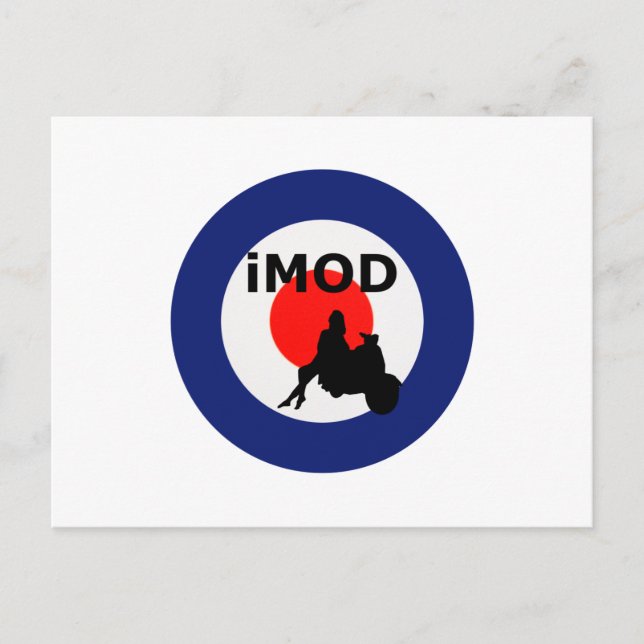 Cool mod postcard (Front)