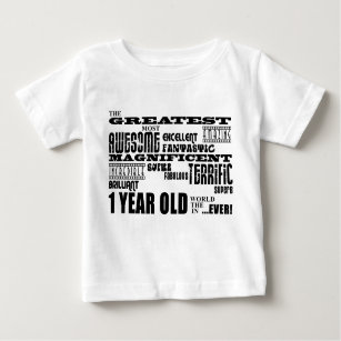 1 Year Old T-Shirts - T-Shirt Design & Printing | Zazzle