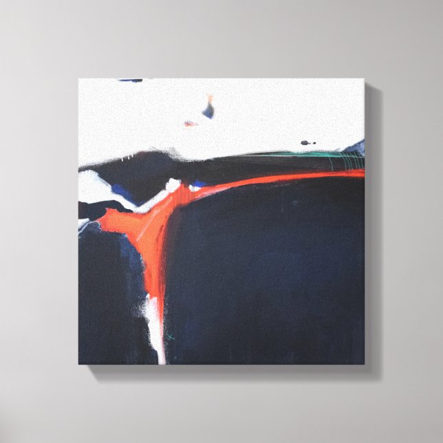 Cool Modern Abstract Art Canvas Print (Front)
