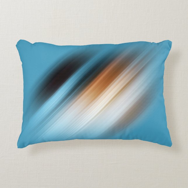 Cool Modern Abstract Patterns Accent Pillow (Front)
