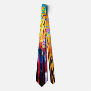 Cool Modern art abstract mens tie
