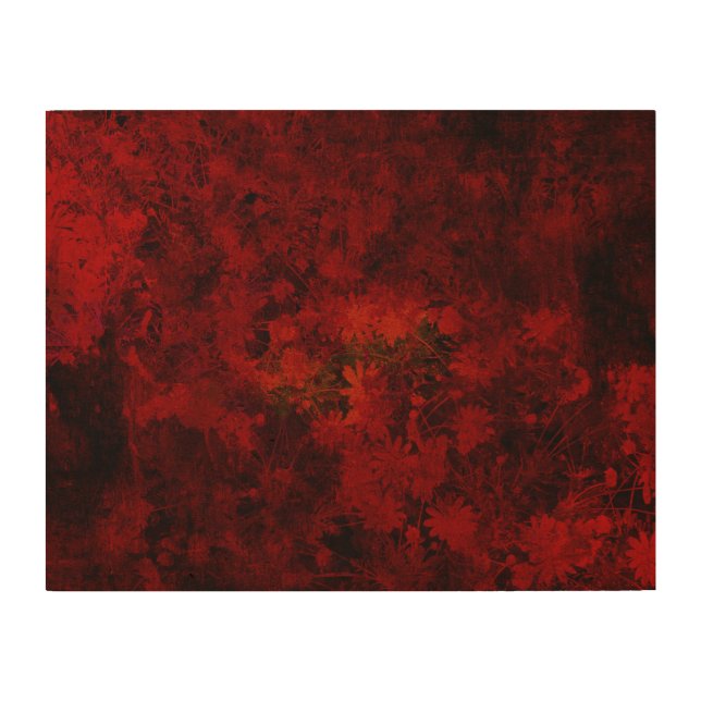 Cool, modern art of floral / flower pattern (Front)