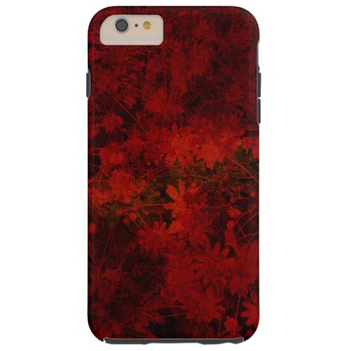 Cool modern art of floral  flower pattern tough iPhone 6 plus case