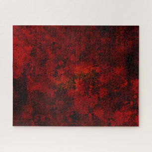 Cool, modern art of floral / flower pattern jigsaw puzzle