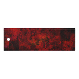 Cool, modern art of floral / flower pattern ruler
