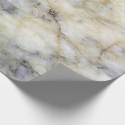 Cool Modern Blue Marble Stone Texture Wrapping Paper | Zazzle