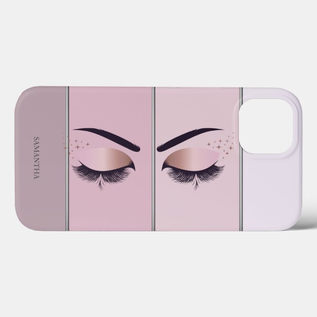 Cool Modern Chic Striped,Lashes  Case-Mate iPhone Case (Back (Horizontal))