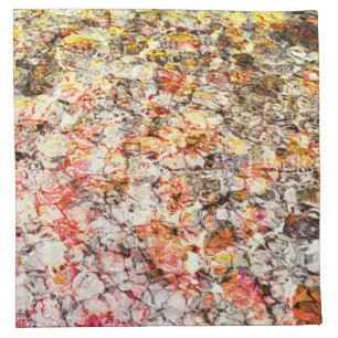 Cool, modern, colorful abstract background cloth napkin