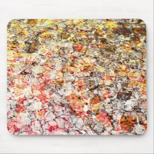 Cool, modern, colorful abstract background mouse pad