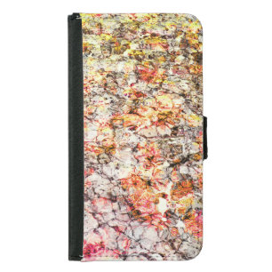 Cool, modern, colorful abstract background samsung galaxy s5 wallet case