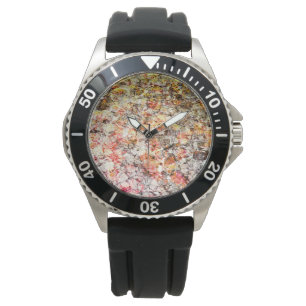 Cool, modern, colorful abstract background watch