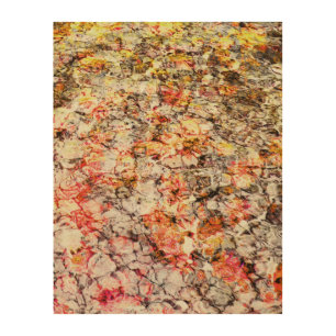 Cool, modern, colorful abstract background wood wall art