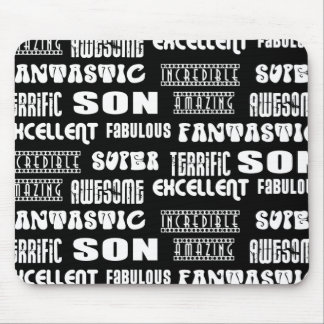 Cool Modern Design 4 Sons  Positive Words Mouse Pad