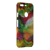 Cool Modern Earth Tones Agate Stone 4a Uncommon Google Pixel Case (Back/Right)
