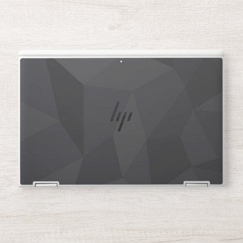 Cool modern elegant trendy trapezoid shapes HP laptop skin