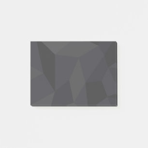 Cool, modern, elegant, trendy trapezoid shapes post-it notes