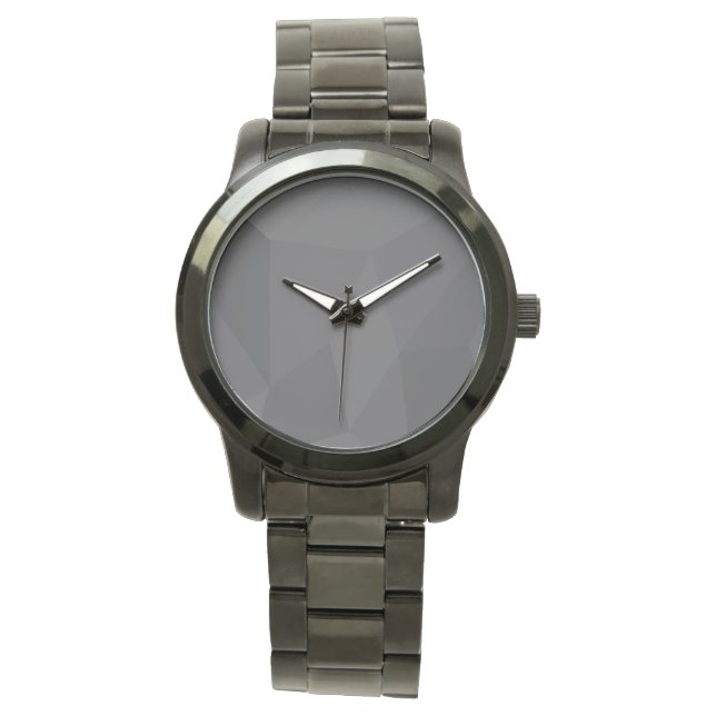 Cool, modern, elegant, trendy trapezoid shapes watch (Front)