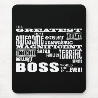 Cool Modern Fun Bosses : Greatest Boss Mouse Pad