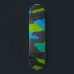 Cool Modern Geometric Abstract Pattern Skateboard<br><div class="desc">This modern design features a geometrical pattern in gray, teal, green and blue #gray #green #blue #teal #masculine #forguys #girly #geometrical #geometric #abstract #customgifts #custom #christmas #birthday #holidays #christmasgifts #holidaygifts #masculine #feminine #girly #stylish #chic #trendy #sports #outdoor #skate #skater #skateboard #skateboards #skateboarding #fun #cool #custom #christmas #birthday #giftsforhim #giftsforher #giftsforguys...</div>