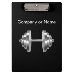 Cool Modern Personal Trainer Clipboard