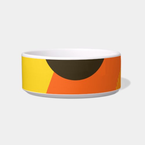 Cool modern trendy urban Memphis illustration Bowl