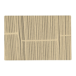 Cool Modern Unique Striped Pattern Placemat