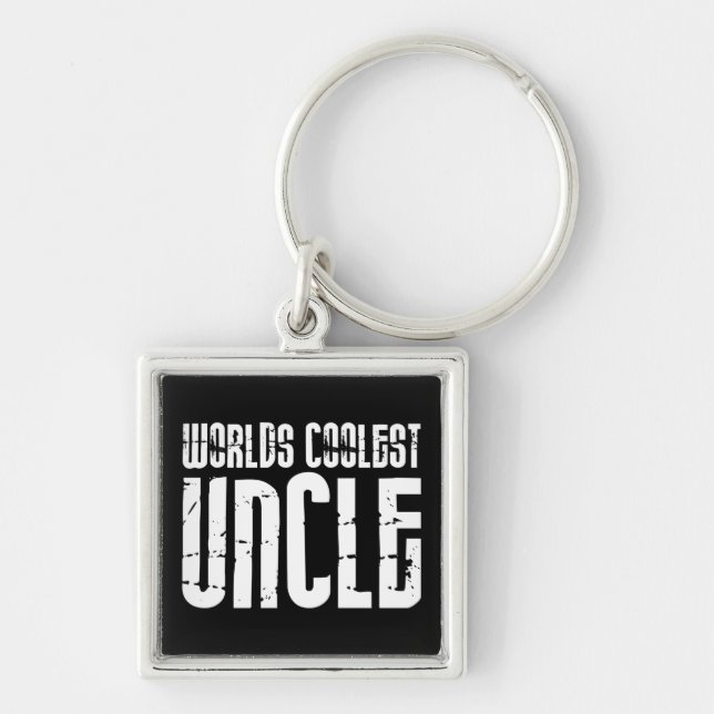 Cool Modern Urban Uncles : Worlds Coolest Uncle Keychain (Front)