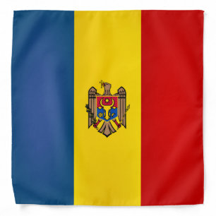 Cool Moldova Flag Fashion Bandana