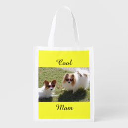 Cool Mom Dogs Reusable Grocery Bag
