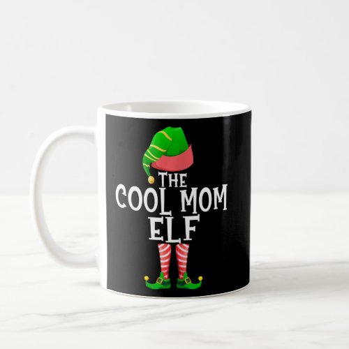 Cool Mom Elf Matching Family Group Christmas Party Coffee Mug