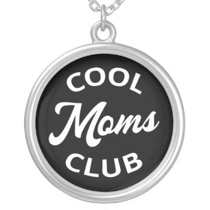 Cool Moms Club I Silver Plated Necklace