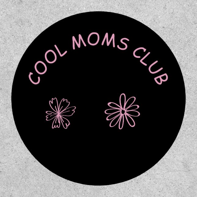 Cool moms club patch (Front)