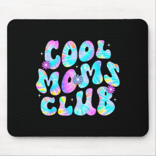 Cool moms club tie dye mom life mama happy mother' mouse pad
