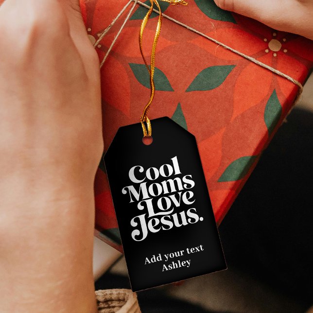 Cool Moms Love Jesus Gift Tags (Creator Uploaded)