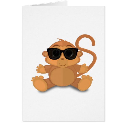 Cool Monkey Cards (Front)