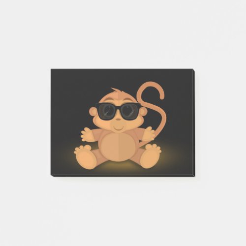 Cool Monkey Post_it Notes