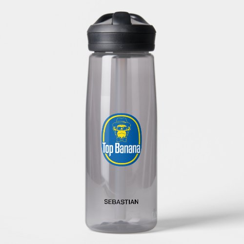 Cool Monkey Top Banana Water Bottle