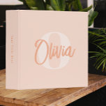Cool Monochrome Blush Pink Trendy Script Monogram 3 Ring Binder<br><div class="desc">Introducing our Cool Monochrome Blush Pink Trendy Script Monogram 3-ring binder, a personalized and stylish accessory tailored for women. This binder seamlessly merges modern minimalist design with functionality, making it an excellent choice for back-to-school, a thoughtful gift for teachers, or a chic present for coworkers in an office setting. Boasting...</div>