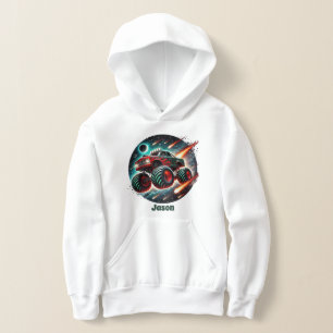 Cool Monster truck lovers add name Hoodie