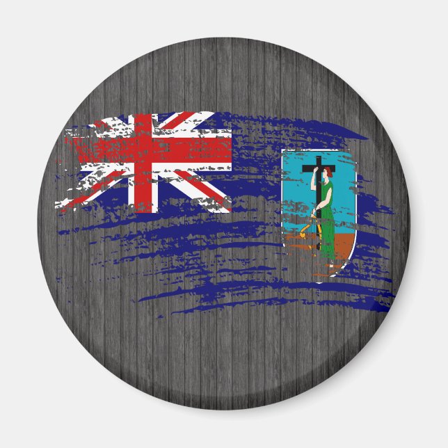 Cool Montserratian flag design Magnet (Front)