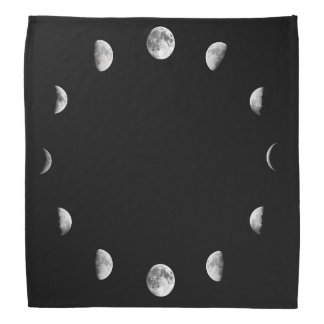 Cool Moon Phases Bandana