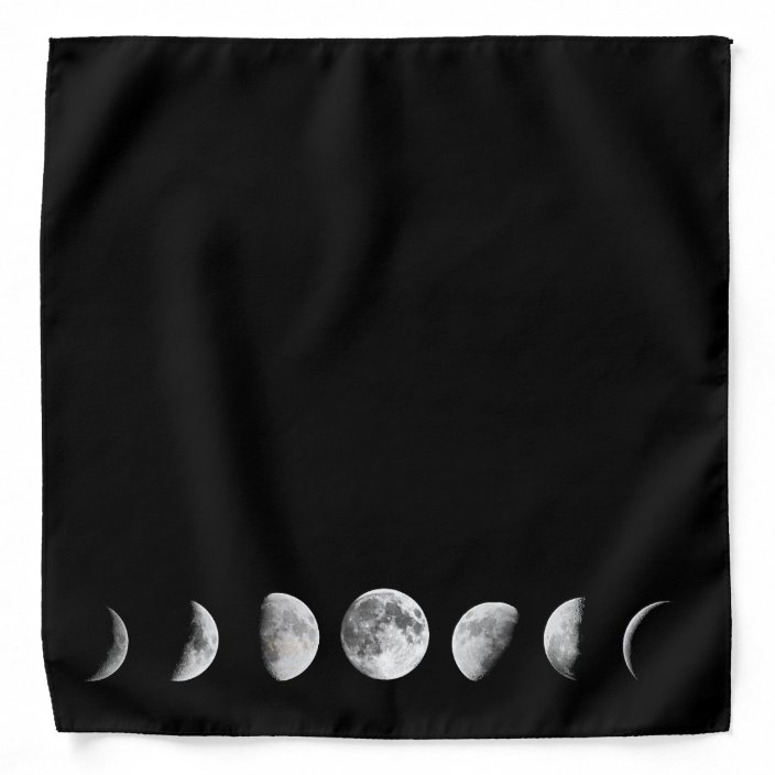 Cool Moon Phases Bandana